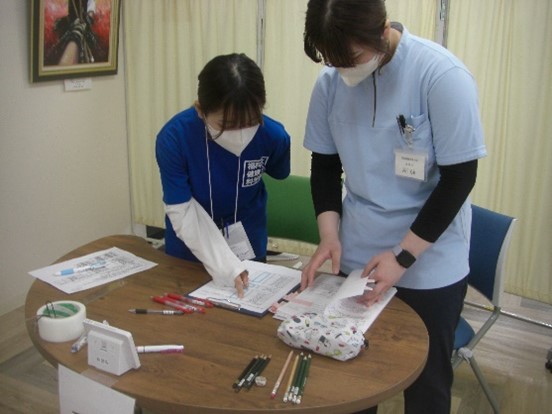 受付と誘導の手順確認