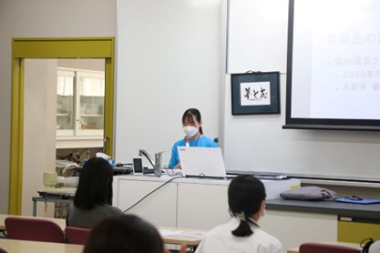 在学生の話の様子