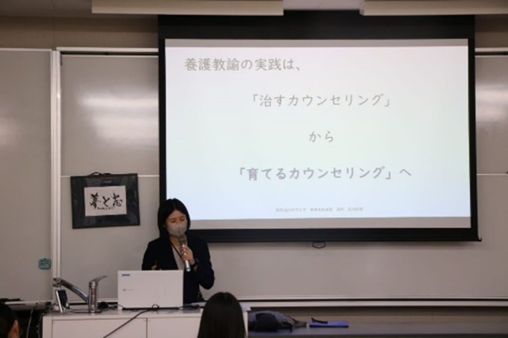 前田先生のミニ講義の様子